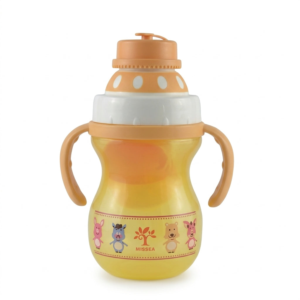 BABY SIPPER+FEEDER YELLOW