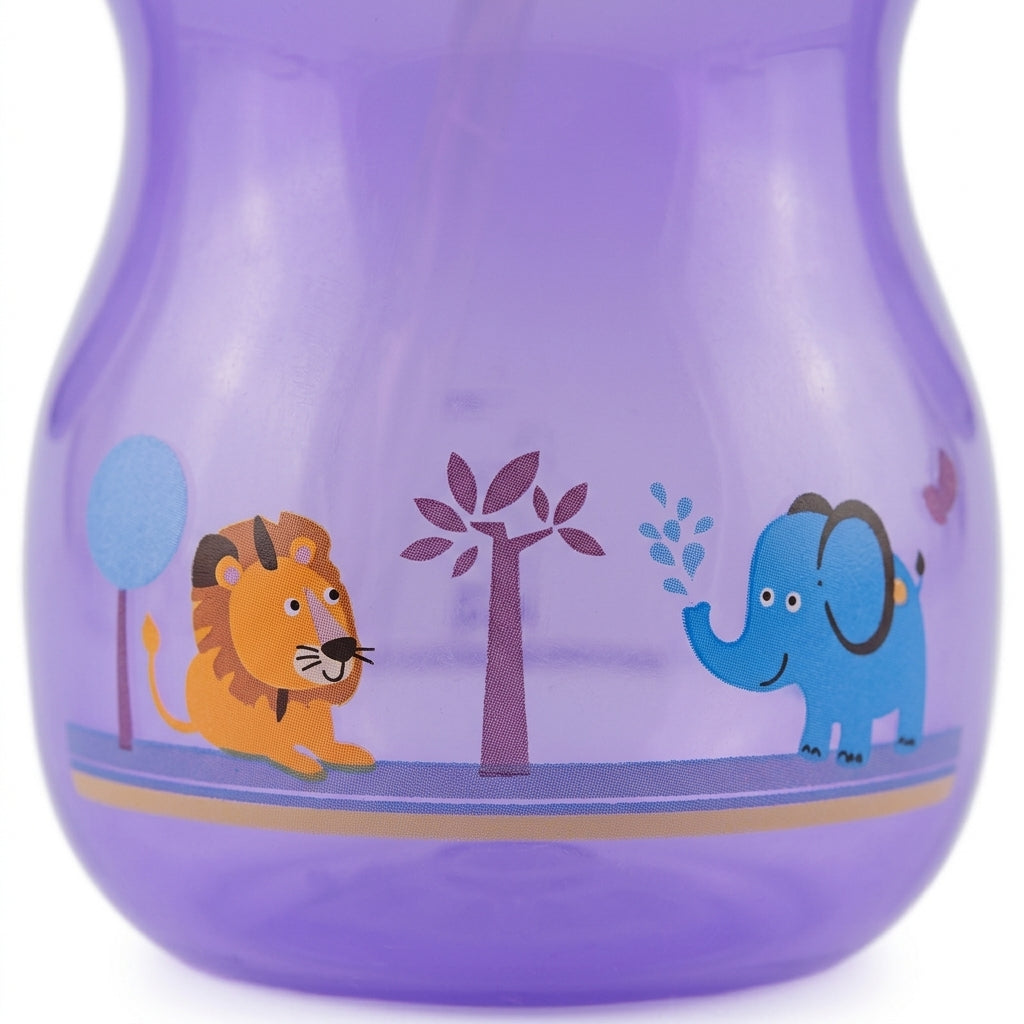BABY SIPPER+FEEDER PURPLE