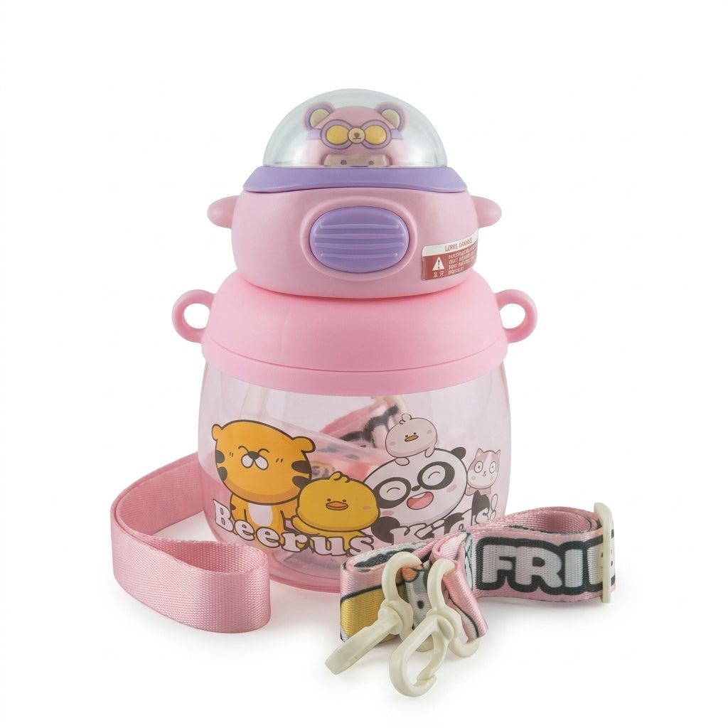 BABY STRAW CUP PANDA PINK