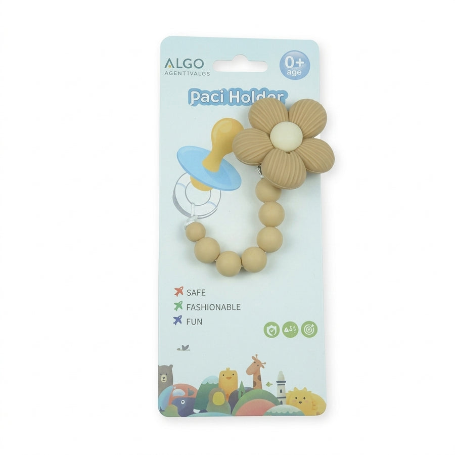 BABY FLOWER CHAIN BROWN