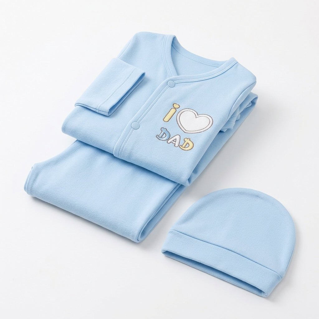 BABY 3 PSC SUIT PACK OF 3 ELEPHENT MULTI COLOR