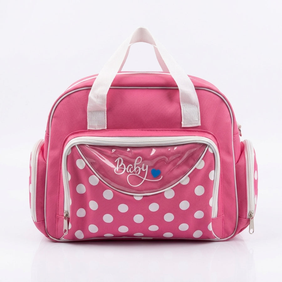 Mini Momo Baby Mother Bag Printed Pink