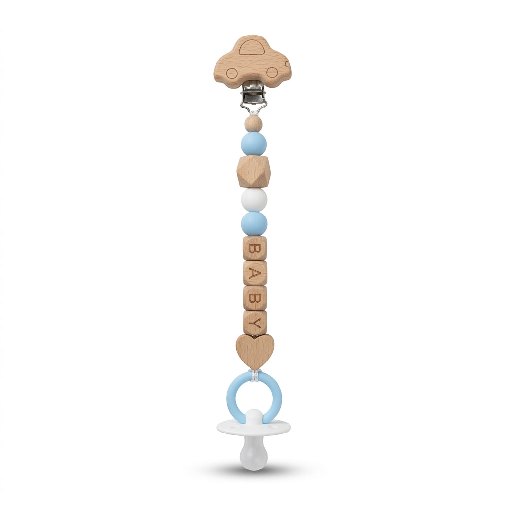 BABY WOODEN CHAIN BLUE