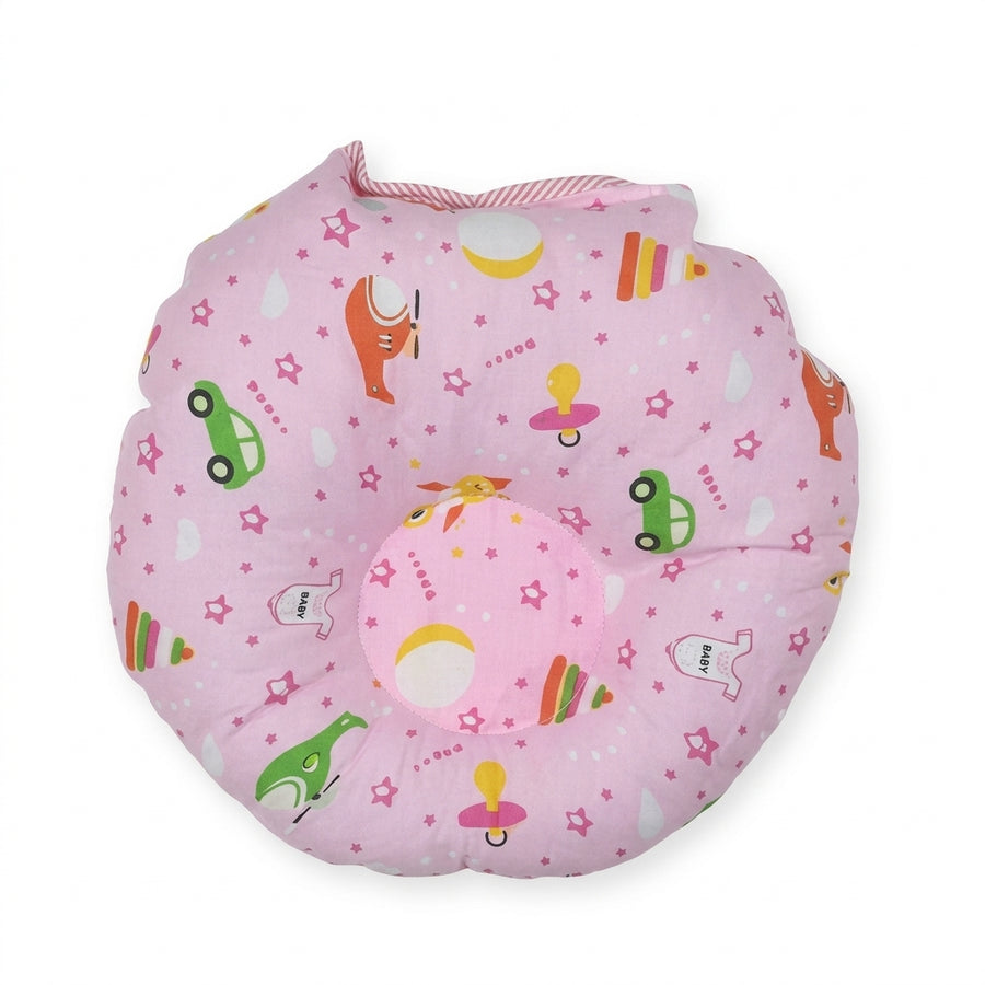 BABY HEAD SHAPER PILLOW CAR PINK