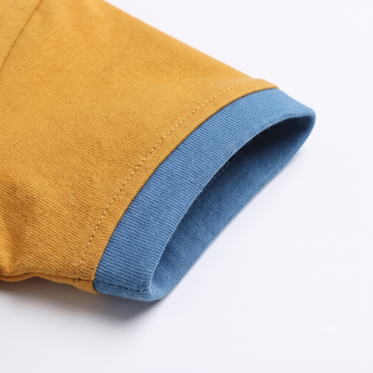 Imported Fabric Mario Summer Outfit - Orange & Blue