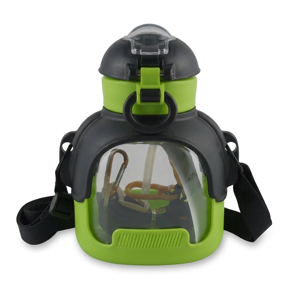 BABY STRAW SIPPER BEAR GREEN