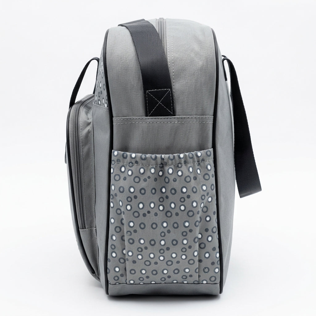 Baby Bag China Double Love Grey
