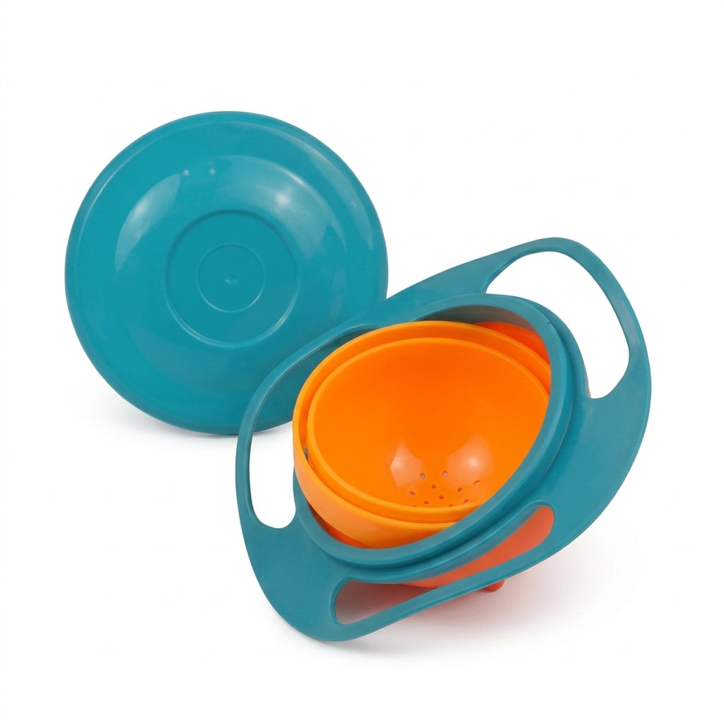 BABY UNIVERSAL GYRO BOWL ORANGE
