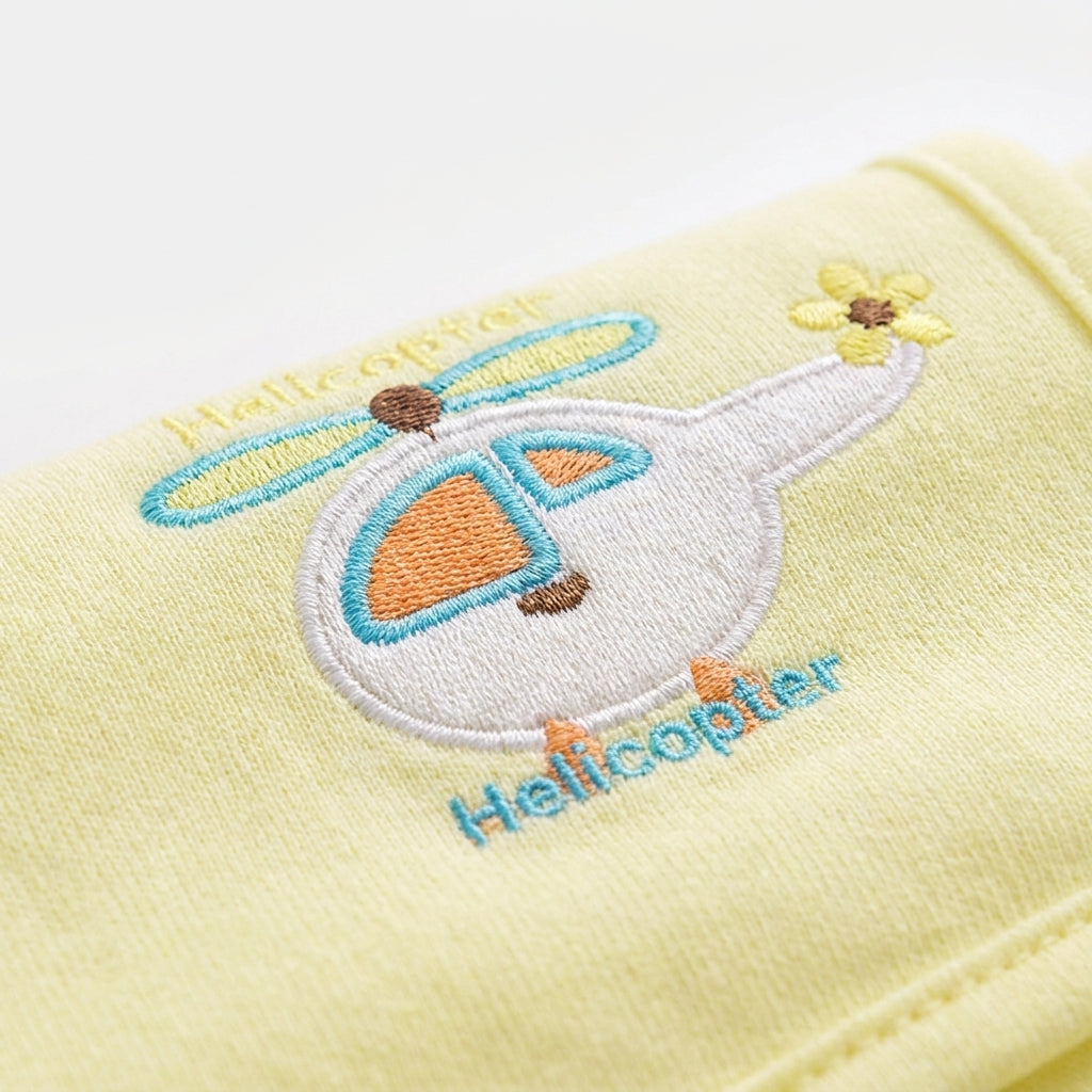 BABY SUIT 5 PIECES SET YELLOW COLOR KOTRAI