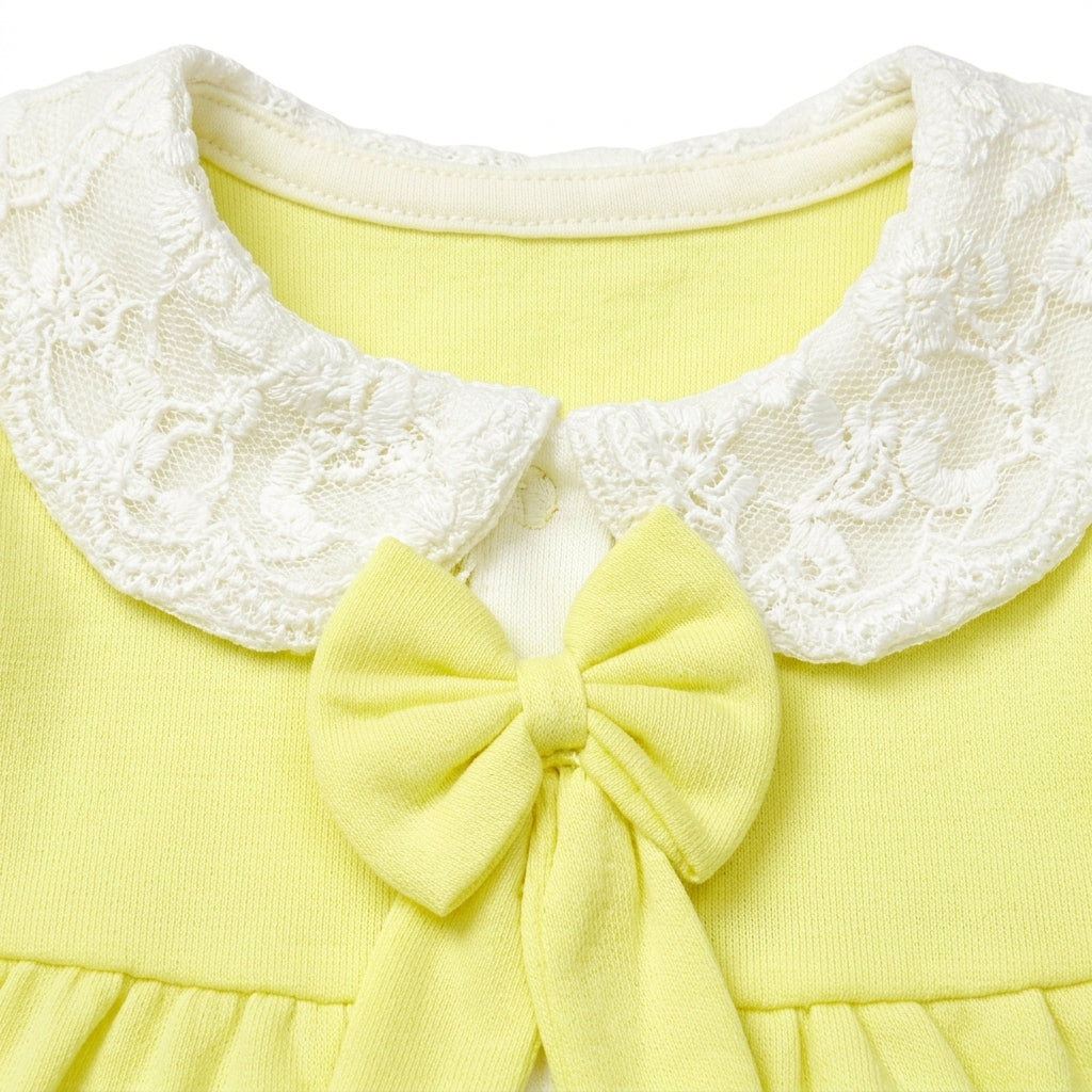 5 Piece Newborn Gift Set for Baby Girls Yellow