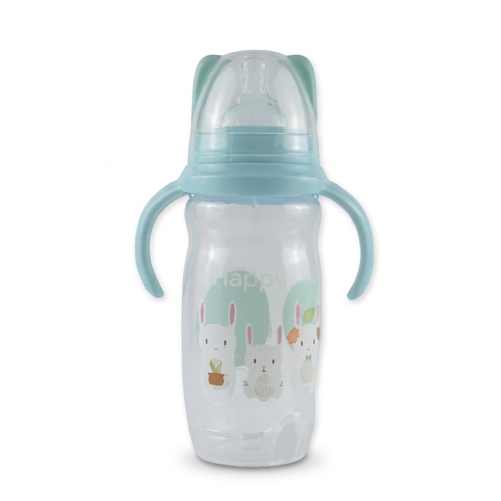 BABY STRAW FEEDER CYAN