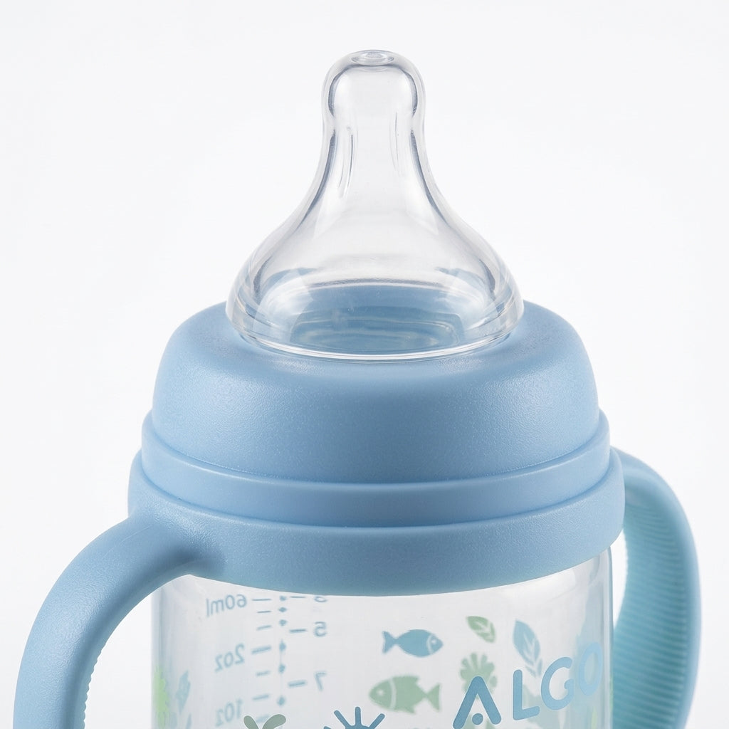 Baby Feeder Printed Blue Algo