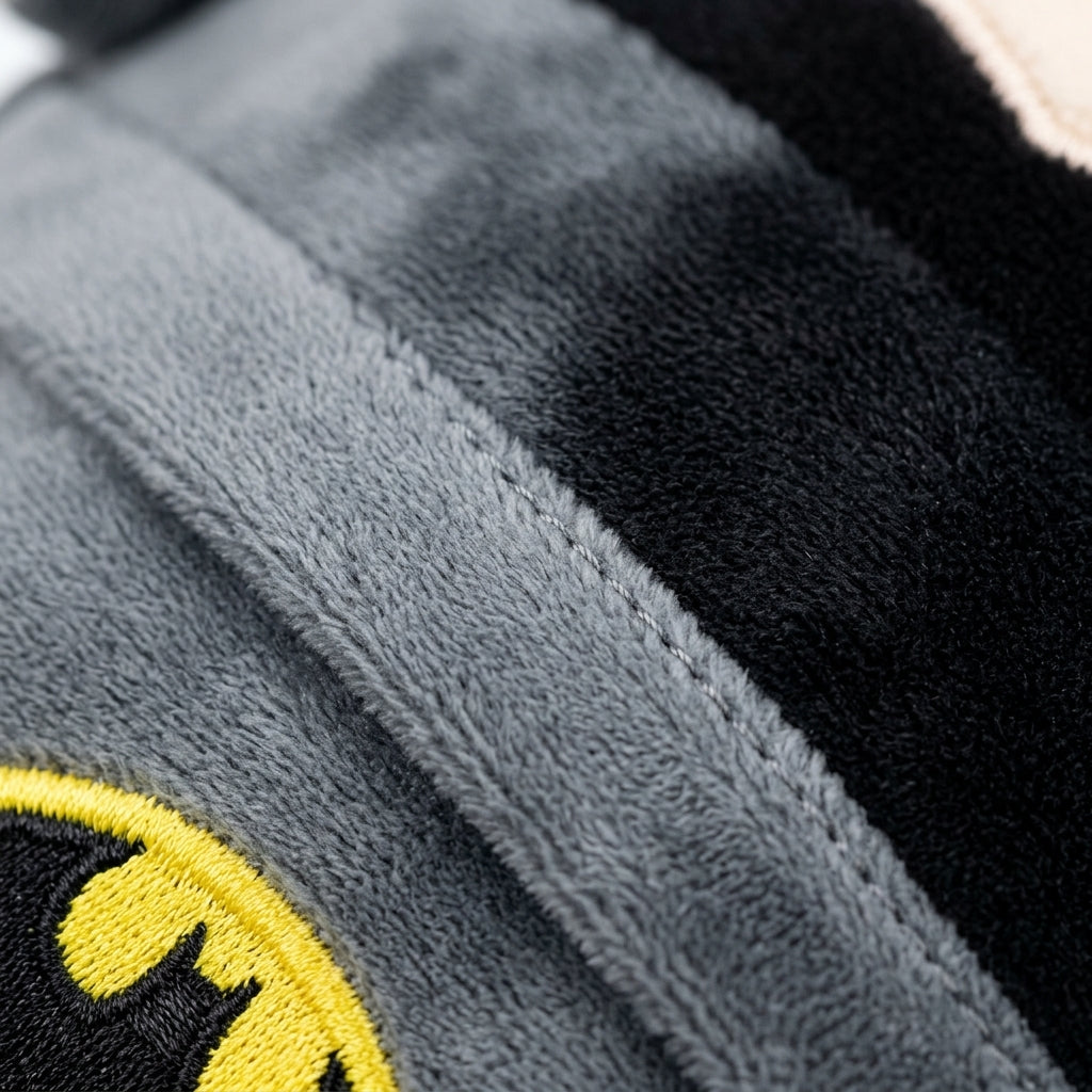 ULTIMATE BATMAN 2 IN 1 SOFT TOY & SHOULDER BAG BLACK AND GREY EDITION
