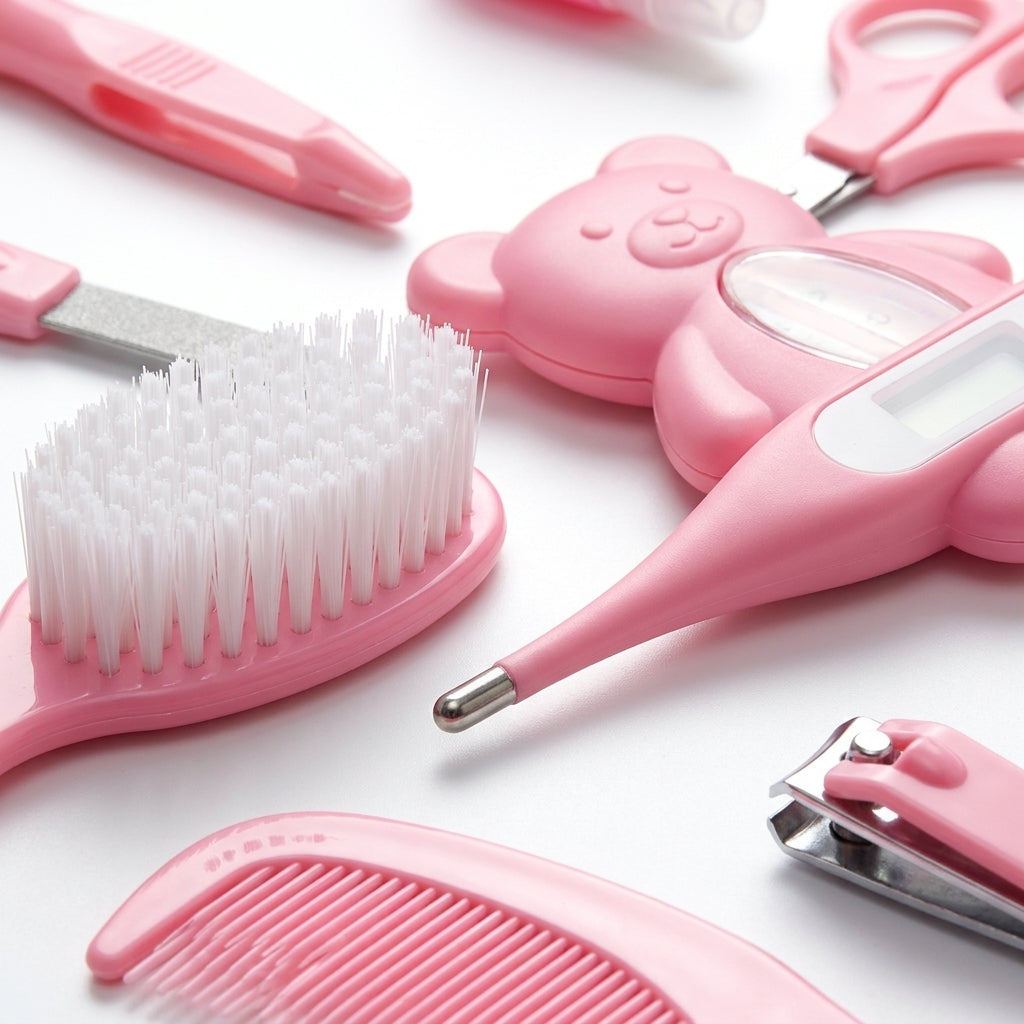 BABY CARE SET 13PCS BOX PINK