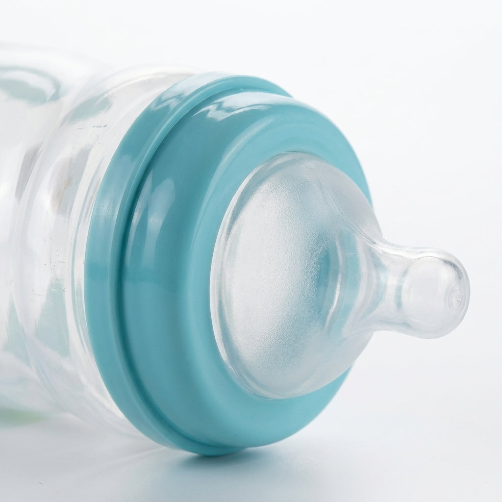 BABY STRAW FEEDER CYAN