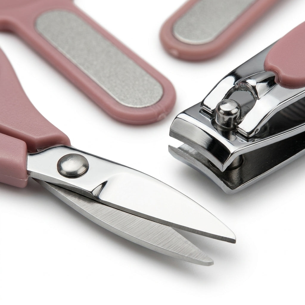 BABY SCISSOR SET BOX PINK