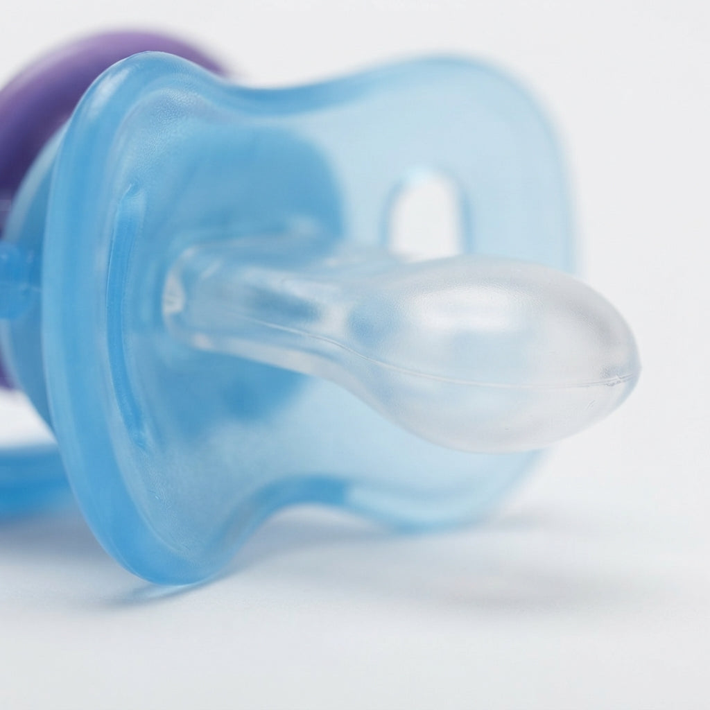 BABY PACIFIER SILICONE CYAN