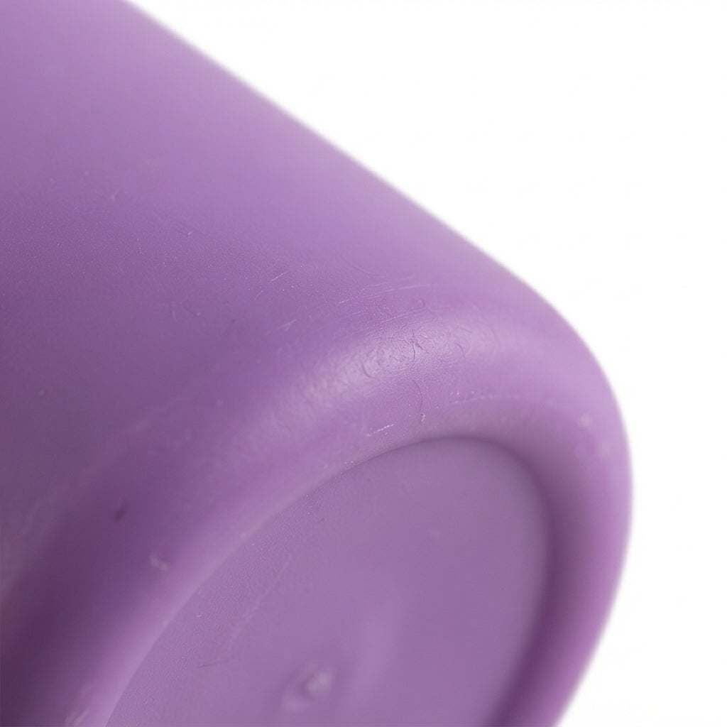 BABY FEEDING GLASS BOTTLE BEAR PURPLE MAQ
