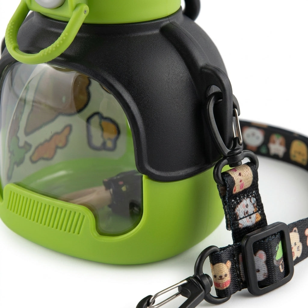 BABY STRAW SIPPER BEAR GREEN