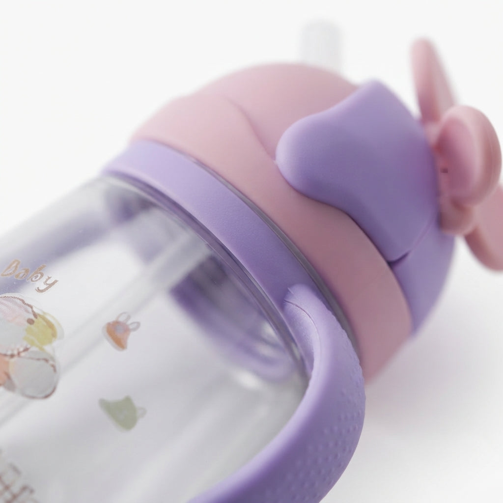 BABY STRAW SIPPER WINGS PURPLE