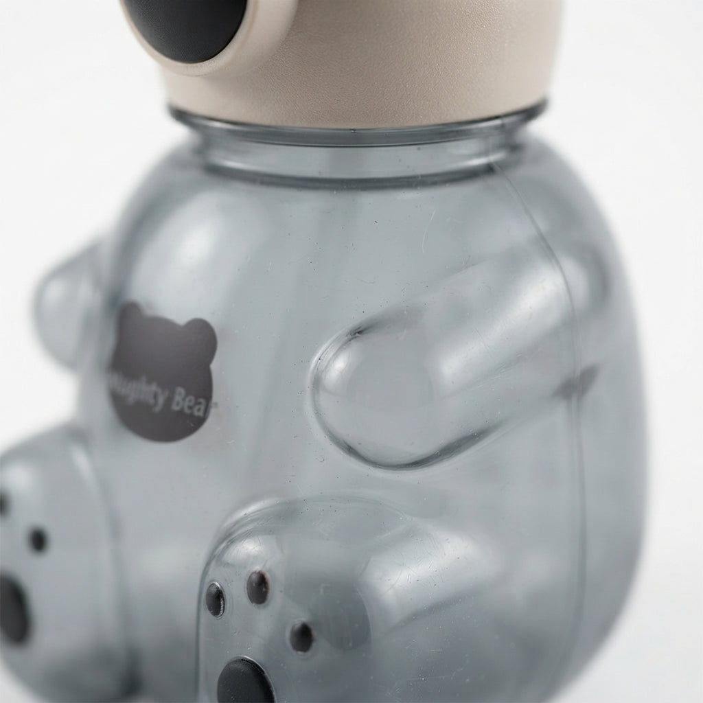 BABY STRAW SIPPER NAUGHTY BEAR BLACK