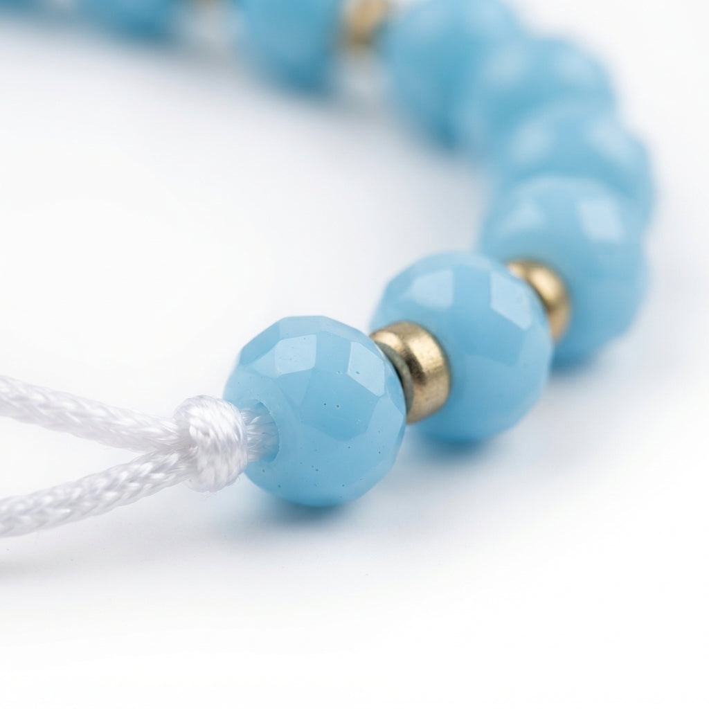 BABY FANCY PACIFIER CLIP BLUE
