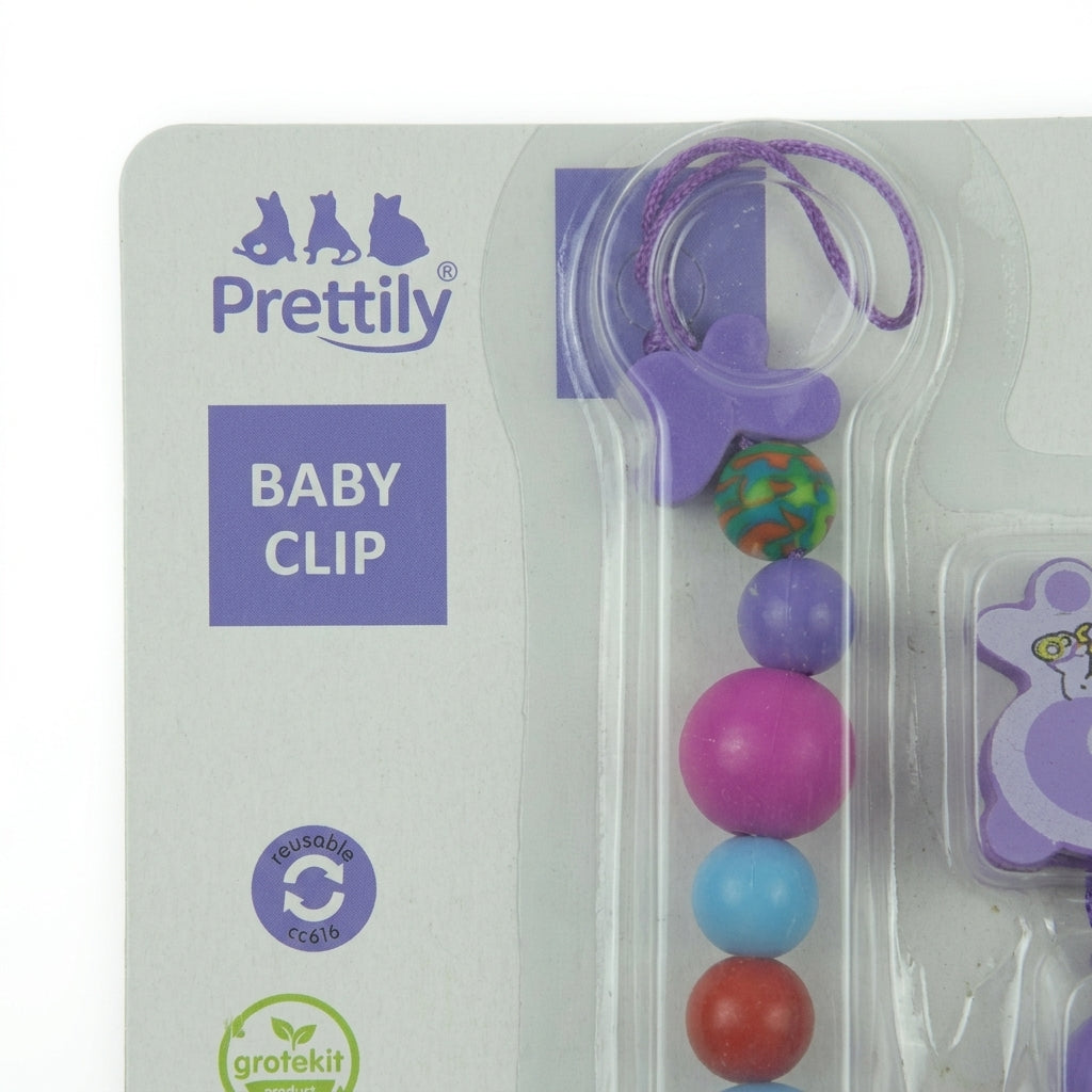 BABY CHAIN CARD PURPLE