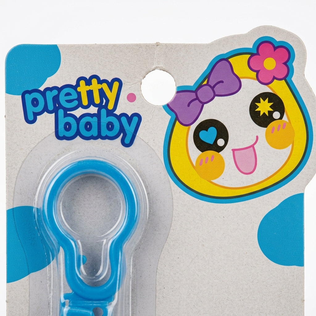 BABY CHAIN BEAR CARD BLUE