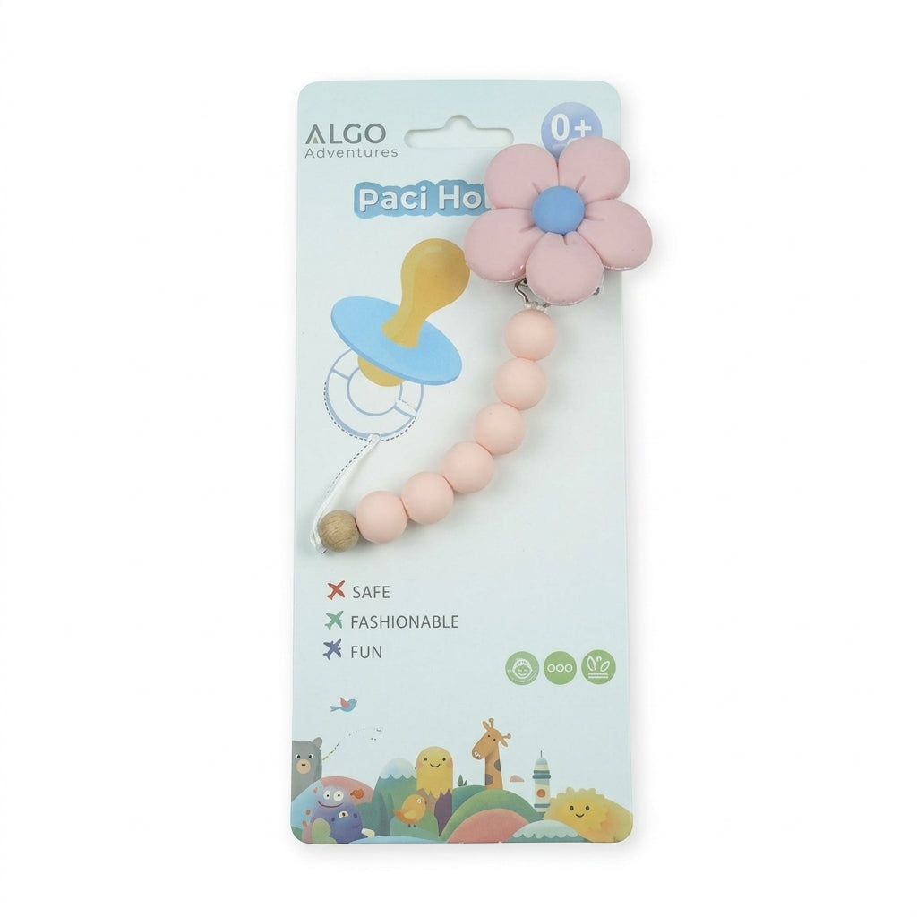 BABY FLOWER CHAIN PEACH