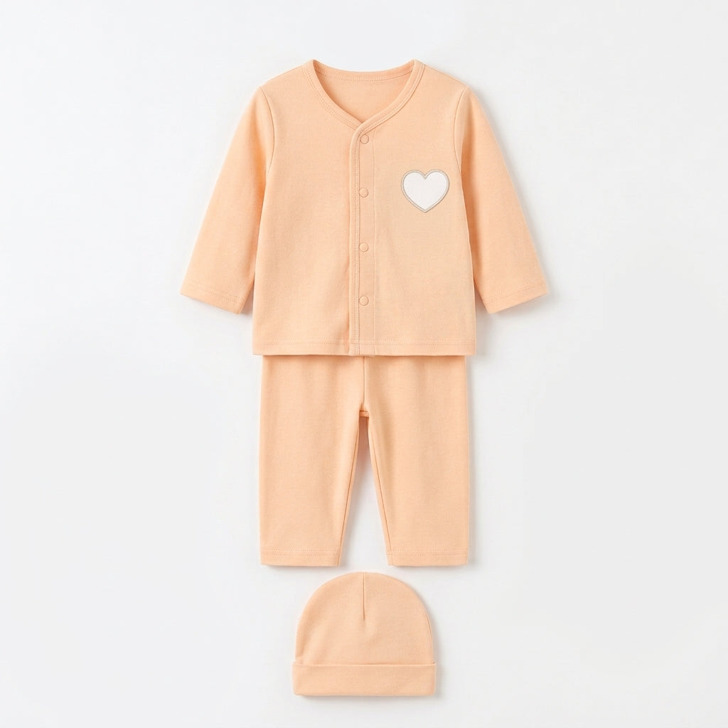3 Piece Bodysuit Pack of 3 Multi Color Dad Mom Love