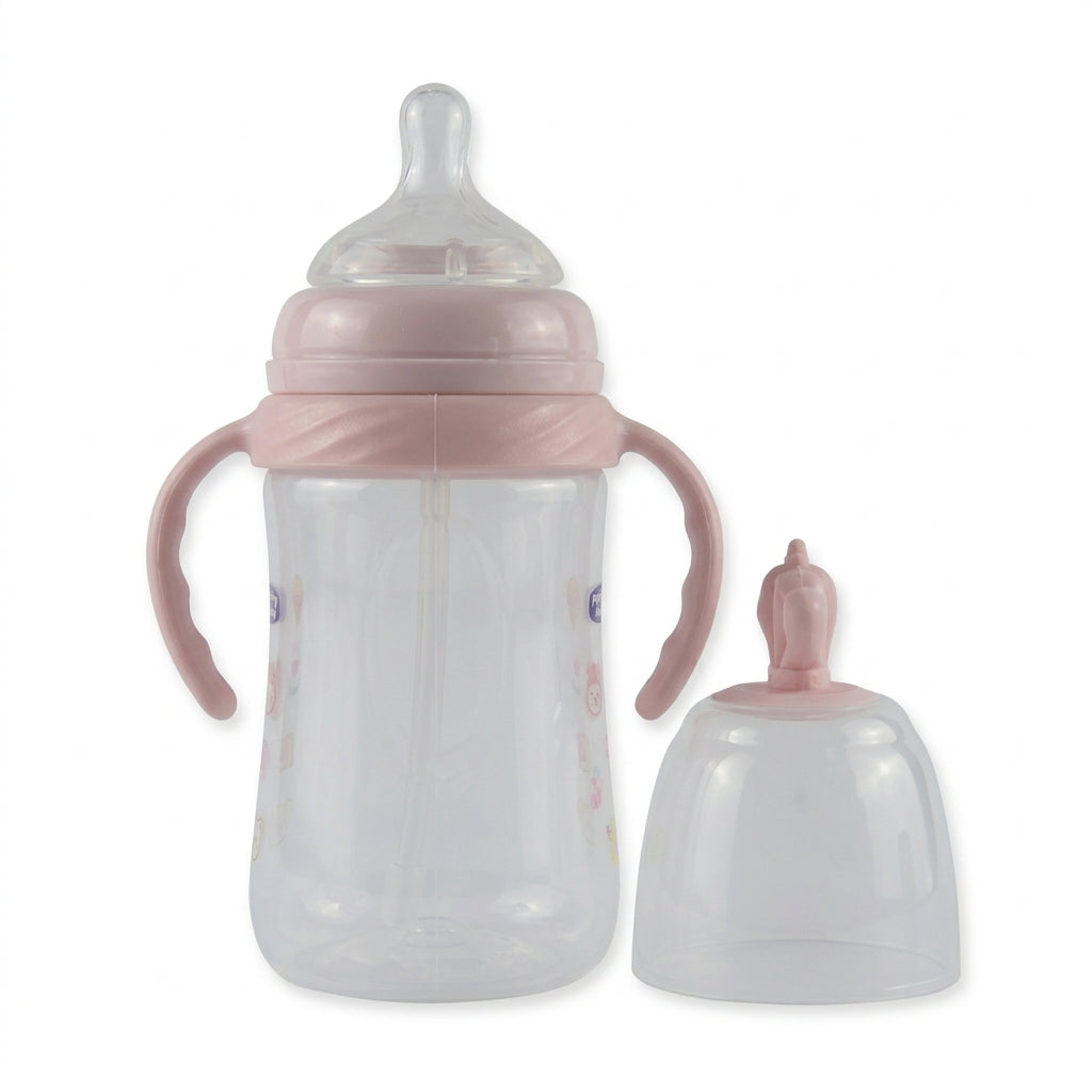 BABY FEEDER SIMPLE PRINTED PINK