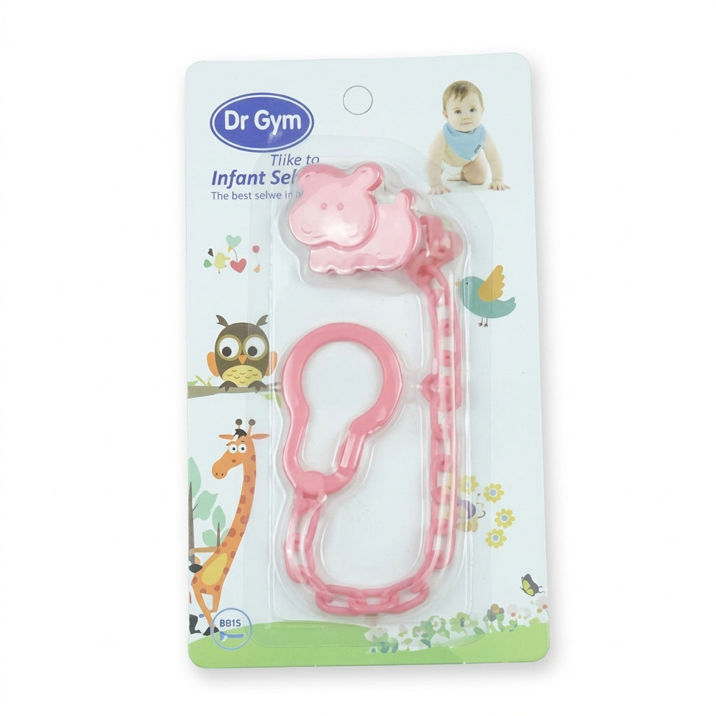 BABY CLIP CHAIN DR GYM PINK