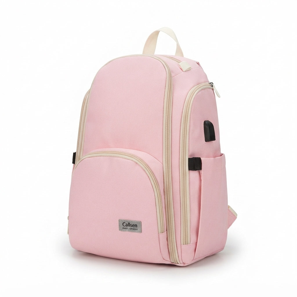 Baby Diaper Bag China Fancy Pink