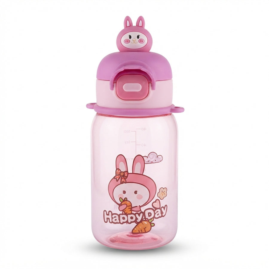 BABY STRAW SIPPER RABBIT PINK