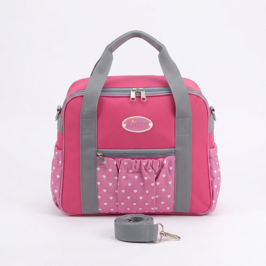 Baby Bag Front Pocket Mini Momo Pink