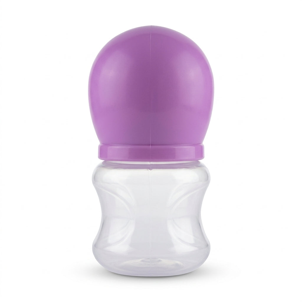 BABY FEEDING BOTTLE WIDE NECK PURPLE MAQ