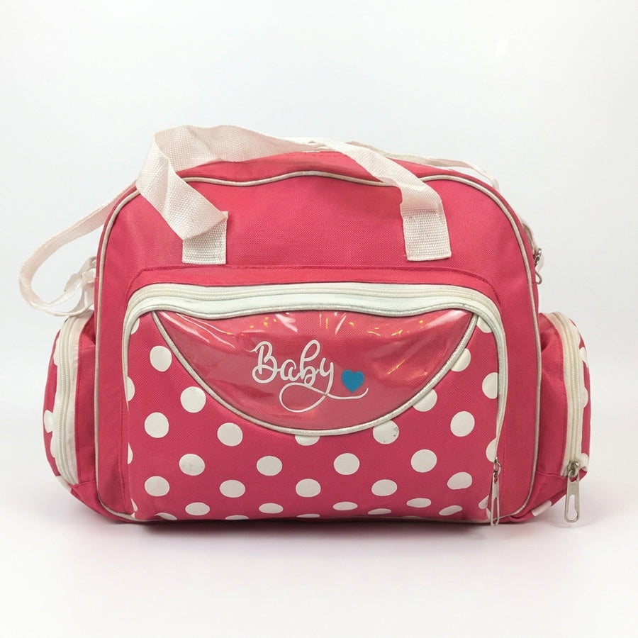 Mini Momo Baby Mother Bag Printed Hot Pink
