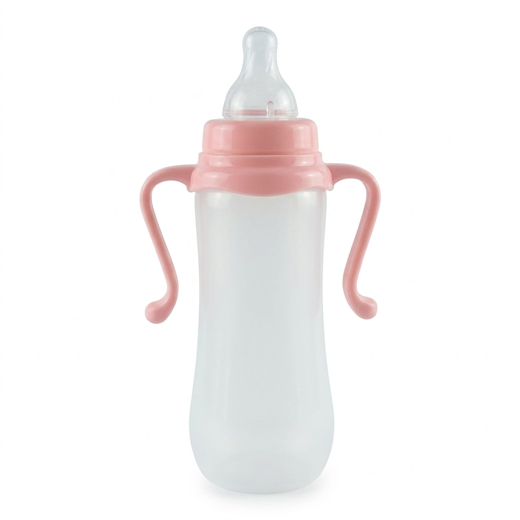 BABY FEEDING BOTTLE UNICORN PINK FISH