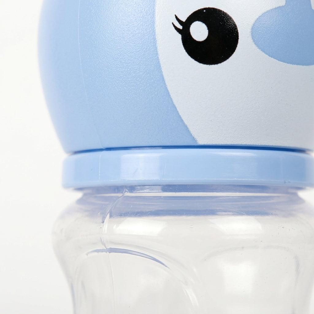 BABY FEEDING BOTTLE WIDE NECK BLUE MAQ