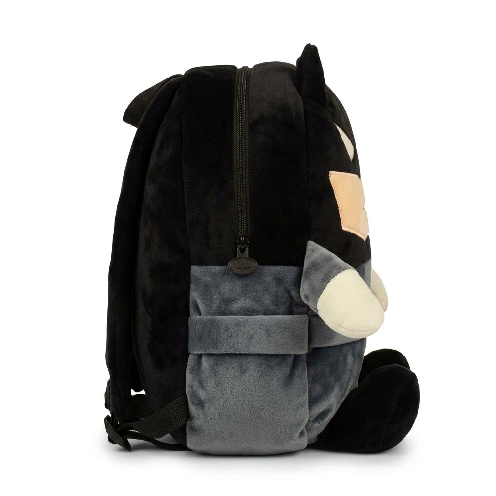 ULTIMATE BATMAN 2 IN 1 SOFT TOY & SHOULDER BAG BLACK AND GREY EDITION