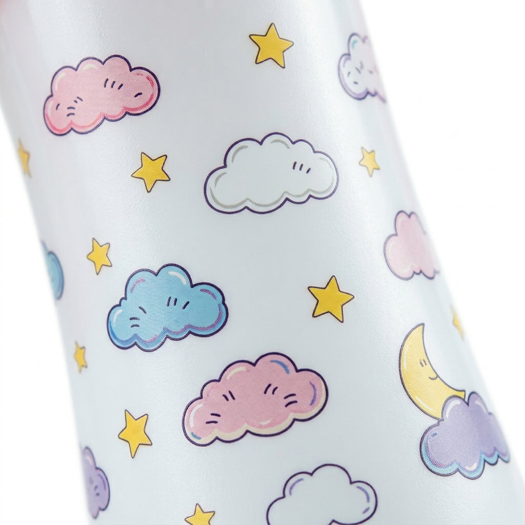 BABY FEEDING BOTTLE UNICORN PINK FISH