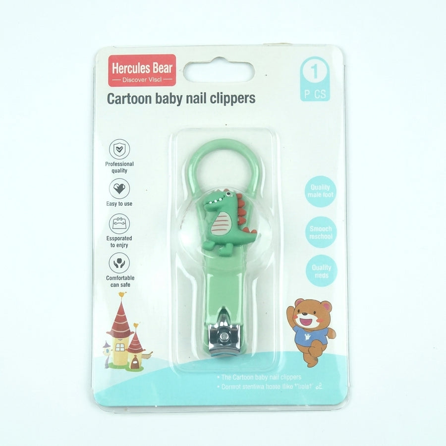 BABY NAIL CLIPPER DINOSAUR GREEN