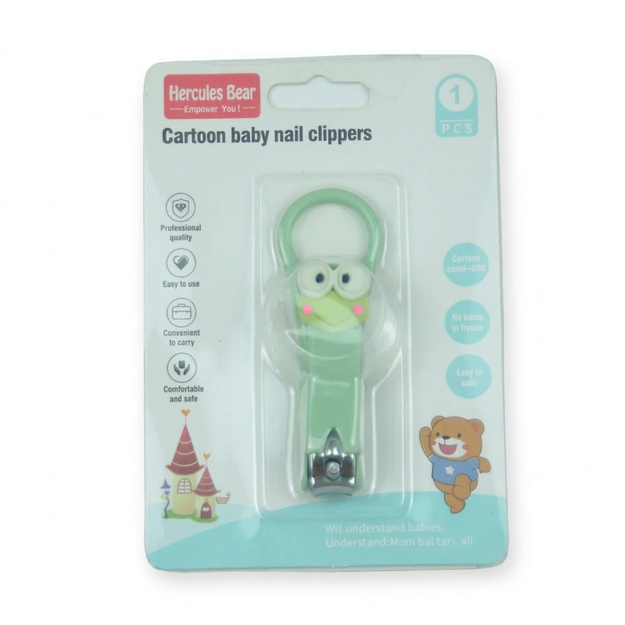 BABY NAIL CLIPPER FROG GREEN
