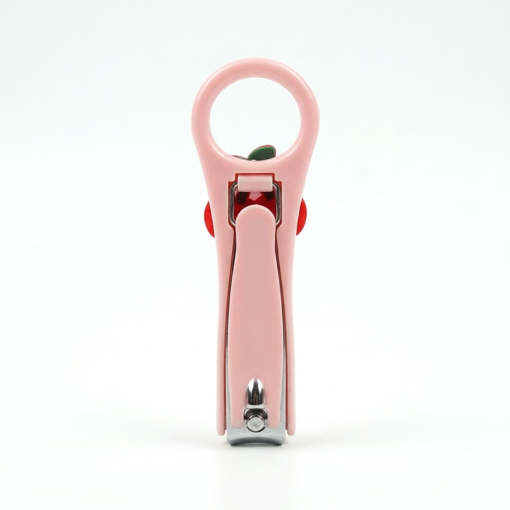 BABY NAIL CLIPPER CHEERY BABY PINK