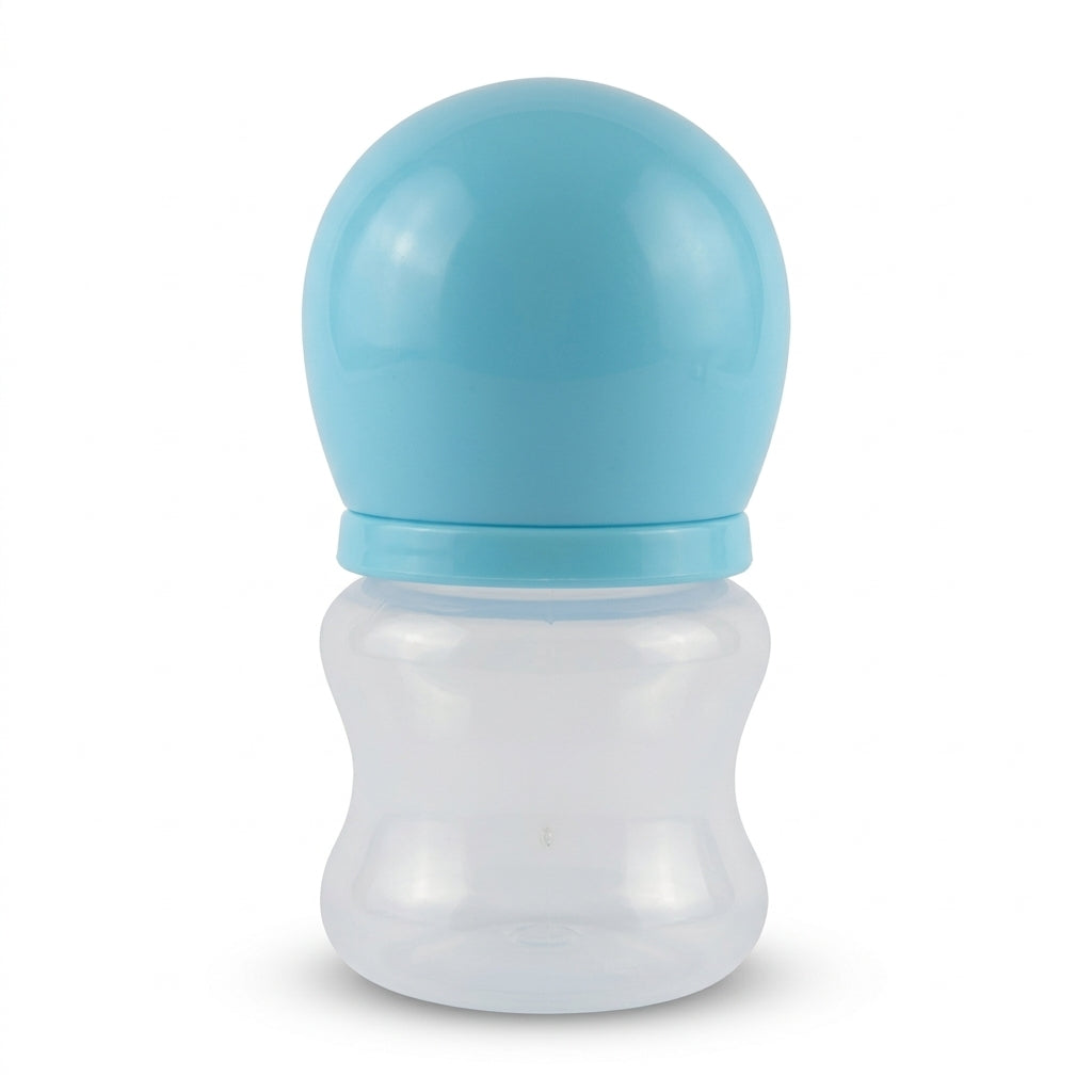 BABY FEEDING BOTTLE WIDE NECK CYAN MAQ