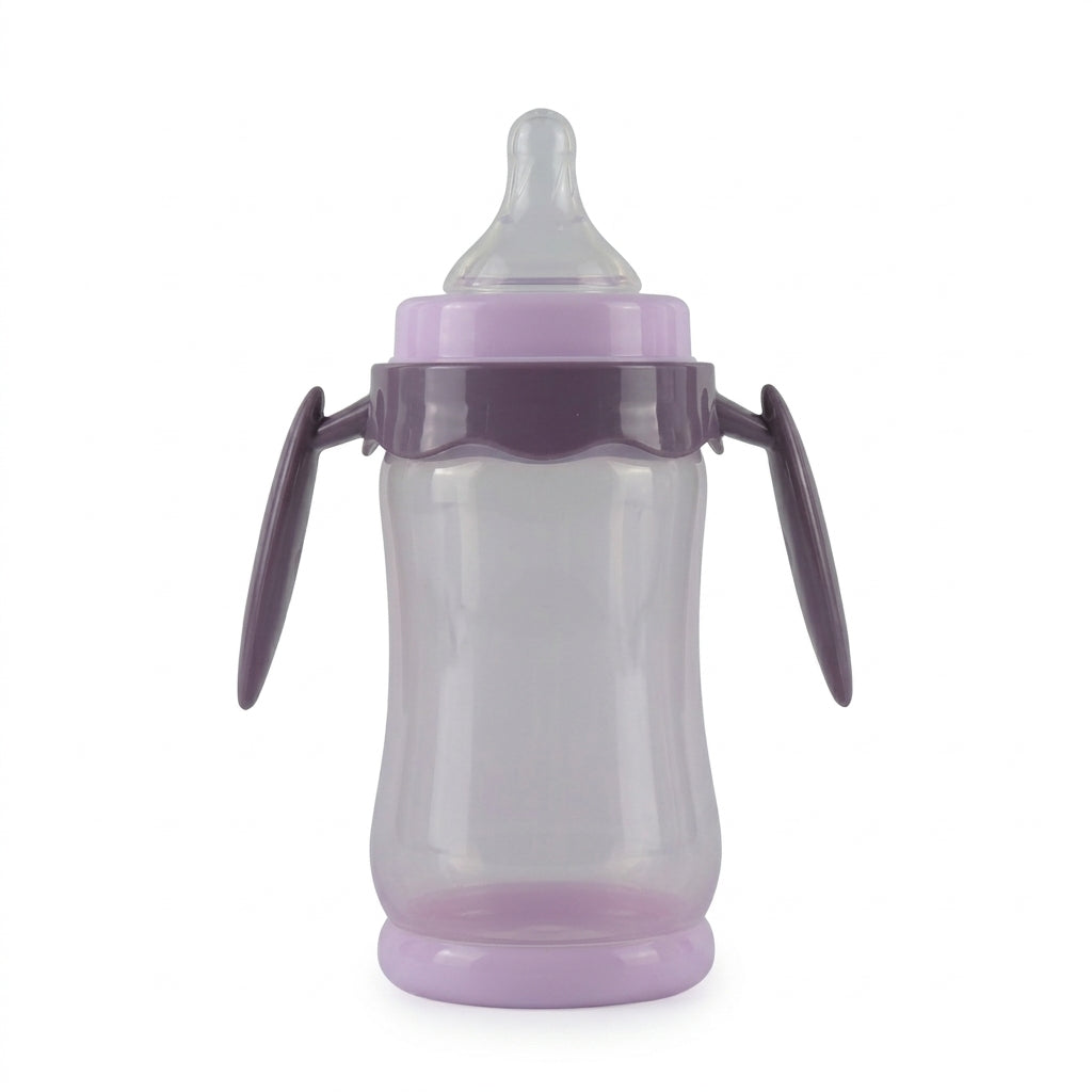 BABY FEEDING BOTTLE CUTE ANIMAL PURPLE FISH