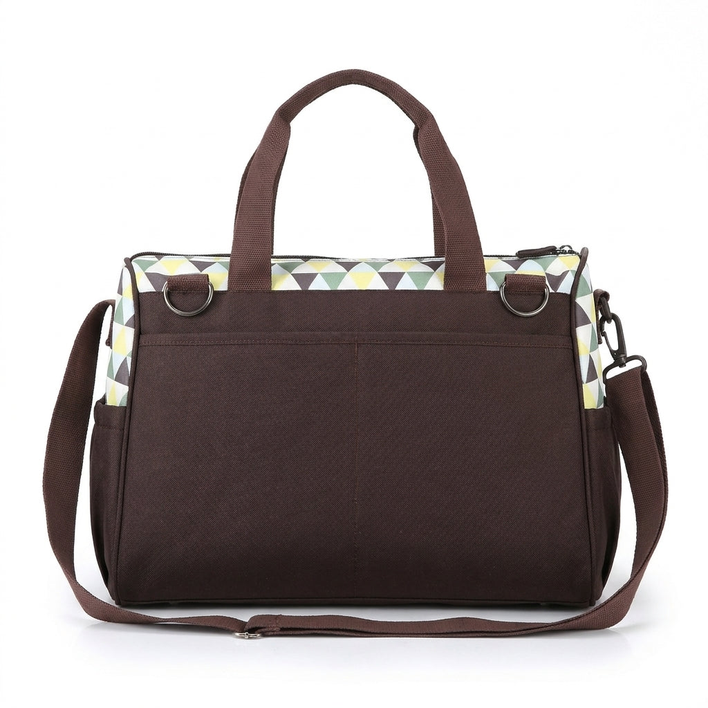 Sun Baby Bag 4-Piece Zig Zag Brown