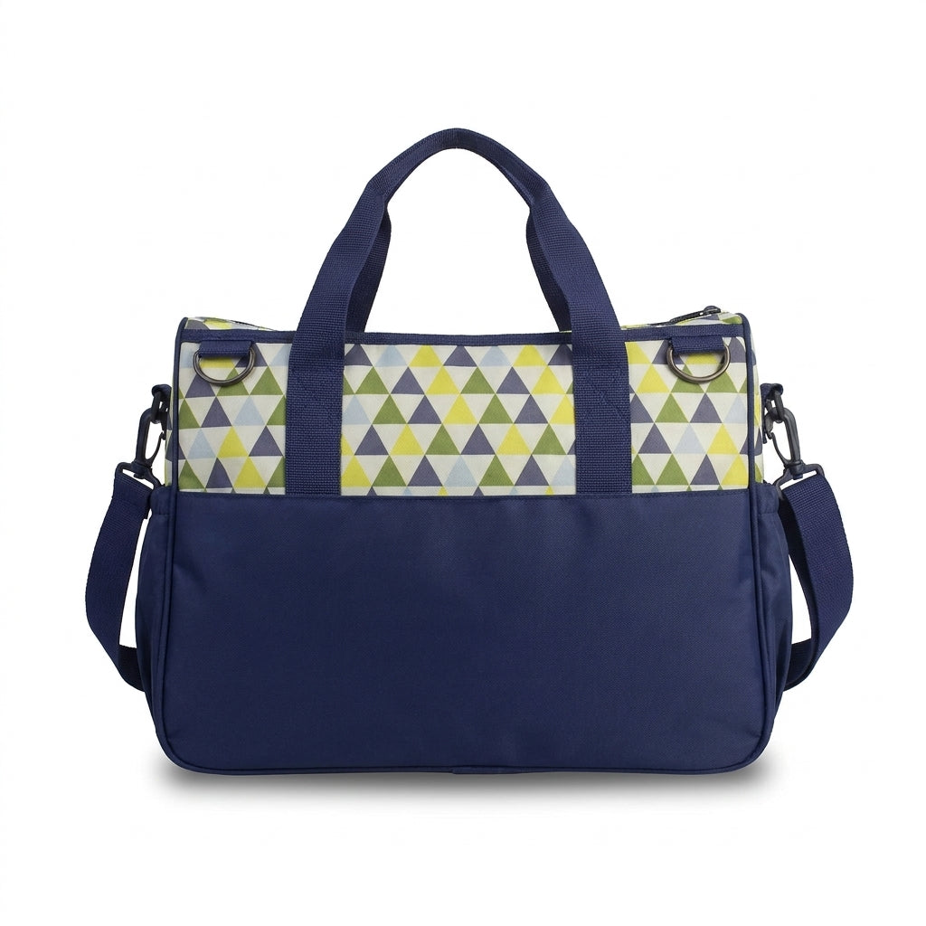 Sun Baby Bag 4-Piece Zig Zag Navy Blue
