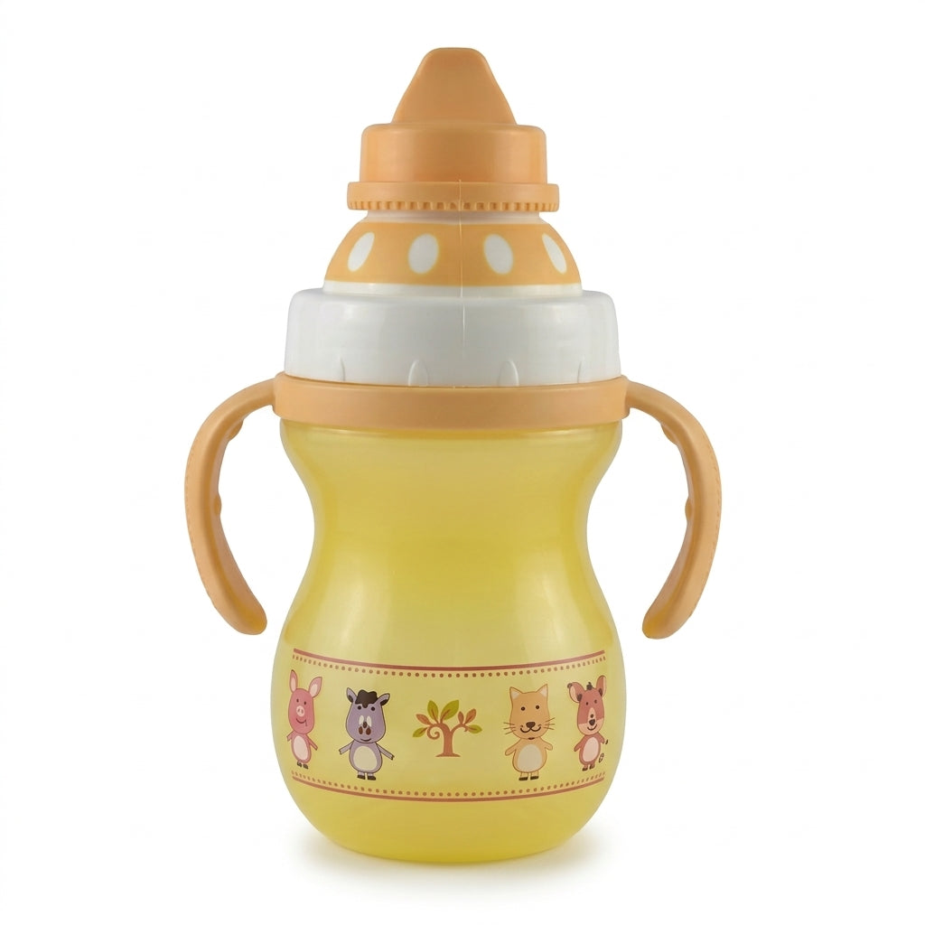 BABY SIPPER+FEEDER YELLOW