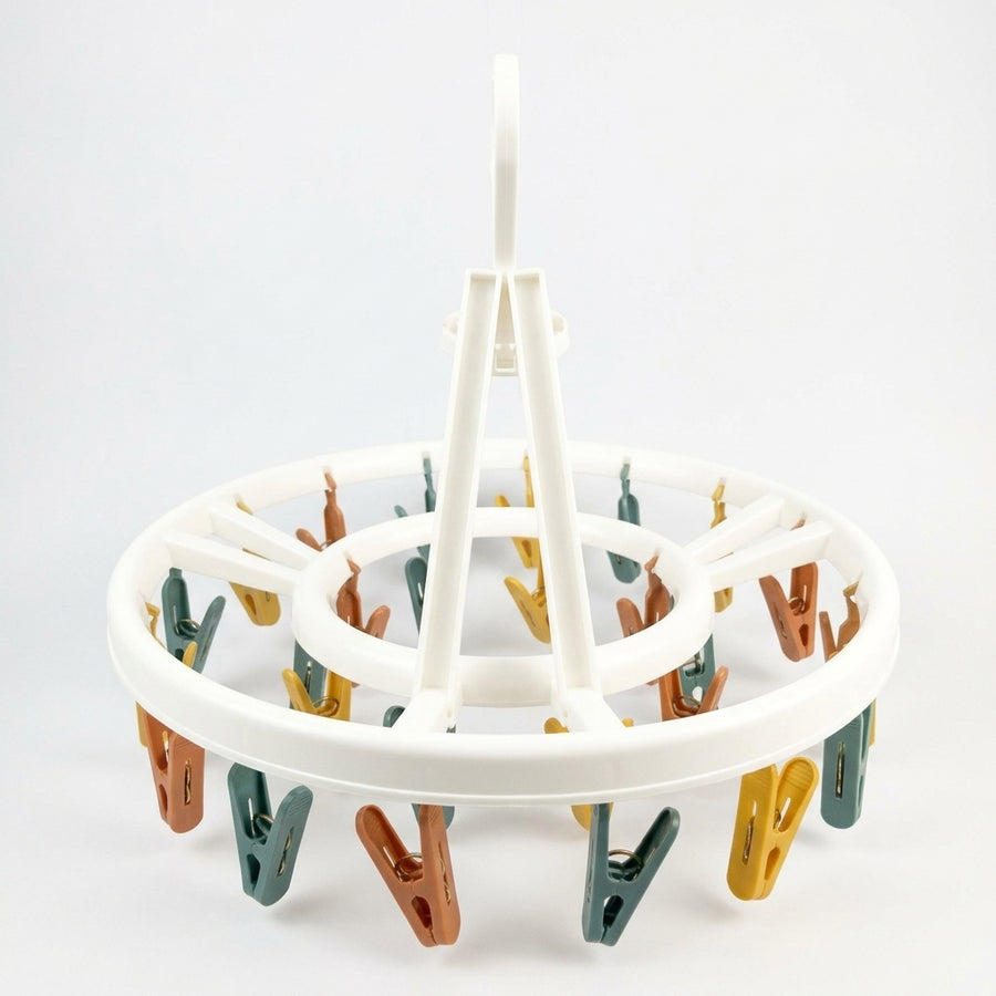 ENWEI 20 CLIP PRO ROUND HANGER HIGH QUALITY MULTICOLOR LAUNDRY SOLUTION